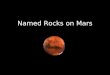 Named Rocks on Mars. Viking Lander 1, 1976 Big Joe