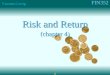 FIN352 Vicentiu Covrig 1 Risk and Return (chapter 4)