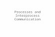 Processes and Interprocess Communication. Announcements