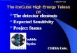 The IceCube High Energy Telesope The detector elements Expected Sensitivity Project Status Shigeru Yoshida Dept. of Physics CHIBA Univ. ICRC 2003