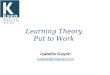 Learning Theory Put to Work Isabelle Guyon isabelle@