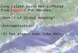 Long Island Sound has suffered from hypoxia for decades: Result of Global Warming? Eutrophication? It has always been like this…