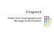 Chapter3 Public-Key Cryptography and Message Authentication