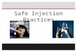 Safe Injection Practices. 2 Speaker  Sue Dill Calloway RN, Esq. CPHRM, CCMSCP  AD, BA, BSN, MSN, JD  President of Patient Safety and Education Consulting