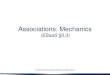 Associations: Mechanics (ESaaS §5.3) © 2013 Armando Fox & David Patterson, all rights reserved
