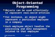 Lecture 13: Object- Oriented Concepts Anita S. Malik anitamalik@umt.edu.pk Adapted from Schach (2004) Chapter 7