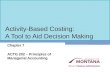 Activity-Based Costing: A Tool to Aid Decision Making Chapter 7 ACTG 202 – Principles of Managerial Accounting