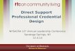 Direct Support Professional Credential Design NYSACRA 12 th Annual Leadership Conference Saratoga Springs, NY 12.4.14