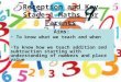 Reception and Key Stage 1 Maths For Parents Aims: To know what we teach and when To know how we teach addition and subtraction starting with understanding