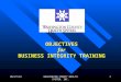 7/3/2015WASHINGTON COUNTY HEALTH SYSTEM, INC. 1 OBJECTIVES for BUSINESS INTEGRITY TRAINING