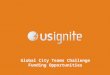 Global City Teams Challenge Funding Opportunities
