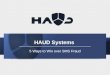 HAUD Systems 5 Ways to Win over SMS Fraud. About HAUD Systems Based in Malta (Europe) with branches in UK, Sweden and Singapore. Developing proprietary