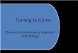 Turning to Crime Theories of upbringing, cognition and biology