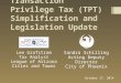Transaction Privilege Tax (TPT) Simplification and Legislation Update Lee Grafstrom Tax Analyst League of Arizona Cities and Towns October 17, 2014 Sandra