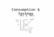 Consumption & Savings MPC & MPS. Disposable Income (DI) Disposable Income (DI) = Gross Income – Net Taxes Disposable Income = income after paying taxes