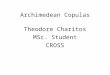 Archimedean Copulas Theodore Charitos MSc. Student CROSS