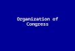 Organization of Congress. Given re-election motive, Congress as an institution will… Be an ombudsman Expresses constituency preferences, not necessarily
