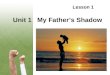 Unit 1 My Father’s Shadow Lesson 1. Overview Pre-reading questions New words and expressions –Reading aloud –Concepts visualized –Word derivation –Word