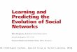 1 IEEE Intelligent Systems, Special Issue on Social Learning, 2010