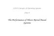 CS533 Concepts of Operating Systems Class 6 The Performance of Micro- Kernel Based Systems