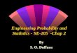 Engineering Probability and Statistics - SE-205 -Chap 2 By S. O. Duffuaa