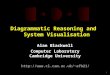 1 Diagrammatic Reasoning and System Visualisation Alan Blackwell Computer Laboratory Cambridge University afb21