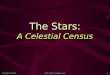 22 March 2005 AST 2010: Chapter 171 The Stars: A Celestial Census