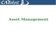Asset Management. Overview  Overview of Asset Management at UVM  Overview of basic information stored for an asset  Asset processing activities  Modifying