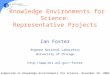 Knowledge Environments for Science: Representative Projects Ian Foster Argonne National Laboratory University of Chicago foster