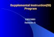 Supplemental Instruction(SI) Program 2002/2003 Semester A