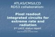ATLAS/CMS/LCD RD53 collaboration: Pixel readout integrated circuits for extreme rate and radiation 2 nd LHCC status report June 3 2015 Jorgen Christiansen