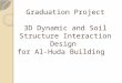 Graduation Project 3D Dynamic and Soil Structure Interaction Design for Al-Huda Building