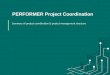 PERFORMER Project Coordination Summary of project coordination & project management structure