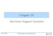 ITEC 1010 Information and Organizations Chapter 10 Decision Support Systems