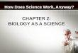 CHAPTER 2: BIOLOGY AS A SCIENCE. Information you gather with your senses Logical conclusions based on observations