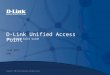 D-Link Unified Access Point DWL-6600AP Sales Guide July 2011 DHQ