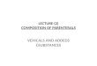 LECTURE (2) COMPOSITION OF PARENTERALS (VEHICALS AND ADDED SUBSTANCES)