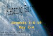 Genesis 1:6-19 Day 2-4 Created by David Turner 