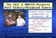 The SAIL & ENRICH Projects ROSS Elderly/Disabled Grants Grants serve five properties in Annapolis, MD The U.S. Department of Housing and Urban Development