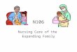 N106 Nursing Care of the Expanding Family. Outline Issues & Trends Menstrual Cycle Conception Fetal Development