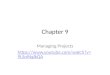 Chapter 9 Managing Projects  9LSnINglkQA
