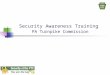 Security Awareness Training PA Turnpike Commission
