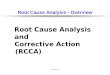 Freeleansite.com Root Cause Analysis - Overview Root Cause Analysis and Corrective Action (RCCA)