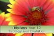 GZ Science resources Biology Year 10 Ecology and Evolution