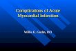 Complications of Acute Myocardial Infarction Willis E. Godin, DO
