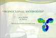 Topic to be cover  Introduction  Antibodies  Nomenclature of Antibodies  Production of Monoclonal Antibodies  Application of Monoclonal Antibodies