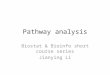 Pathway analysis Biostat & Bioinfo short course series Jianying Li