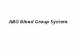 ABO Blood Group System. Importance of ABO system ABO compatibility between donor cell and patient serum is the essential foundation of pre-transfusion