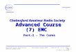 Chelmsford Amateur Radio Society Advanced Licence Course Christopher Chapman G0IPU Slide Set 19: v1.3, 2-Oct-2007 (7) EMC-2: The Cures 1 Chelmsford Amateur