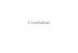 Correlation. The sample covariance matrix: where